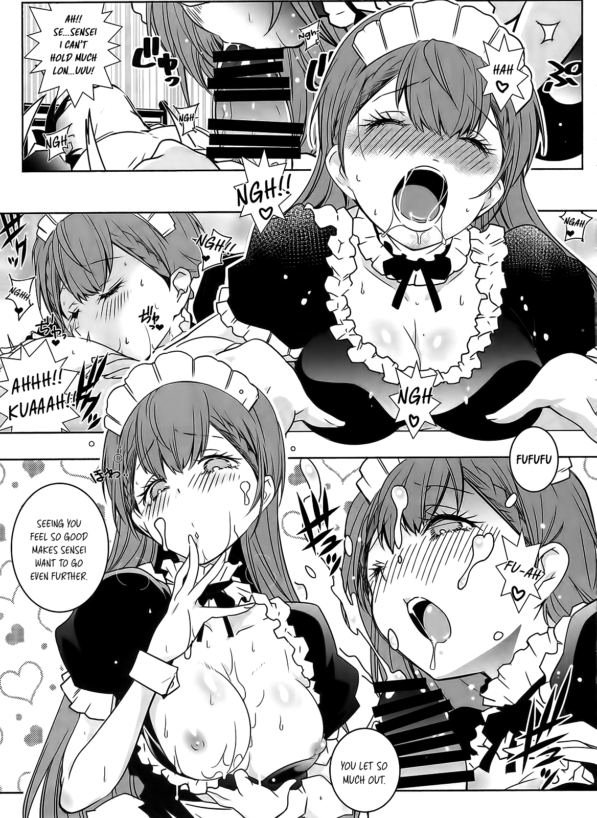 (C94) [まるあらい (新井カズキ)] 尻と掃除とうな重と (ぼくたちは勉強ができない) [英訳]