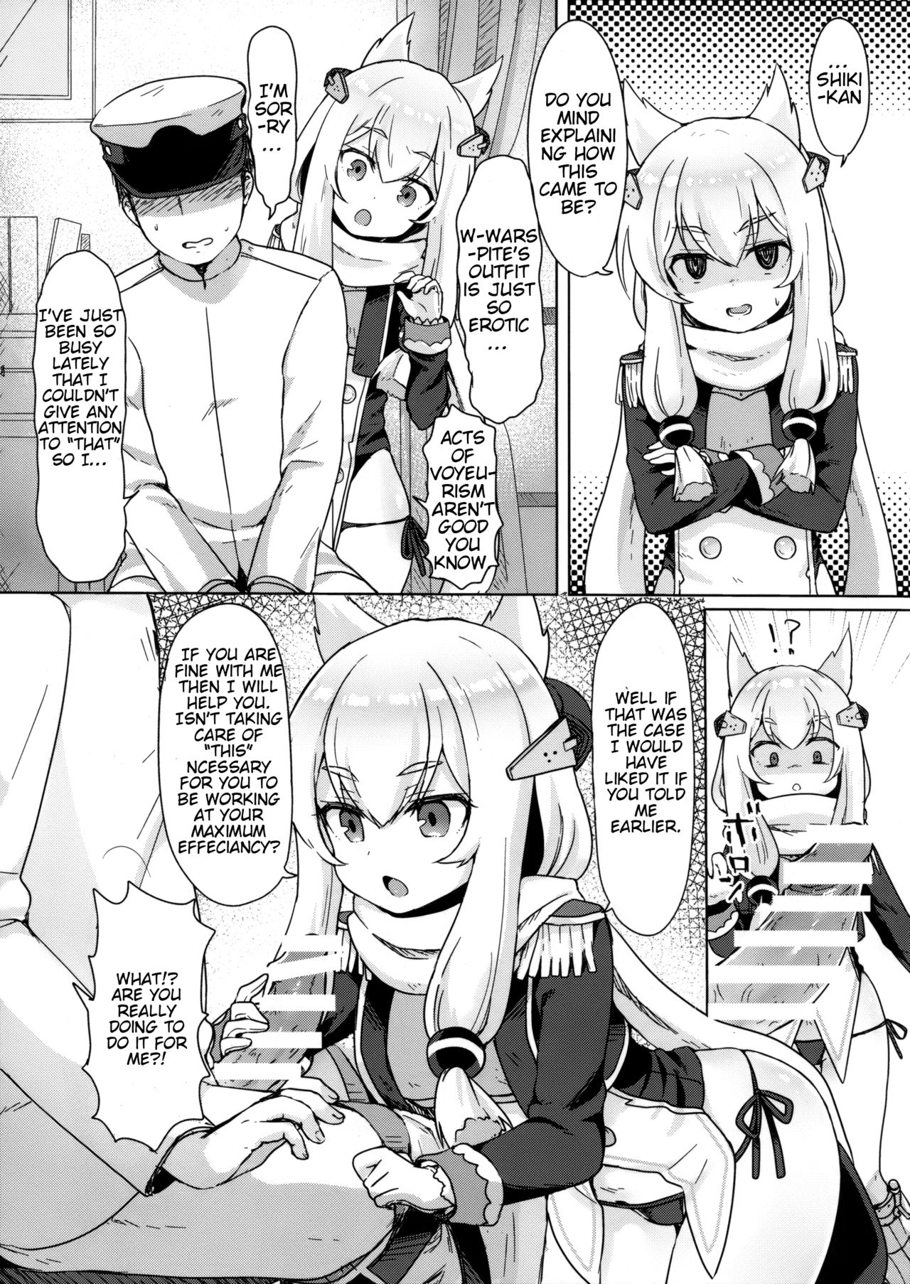 (C95) [わさびもち (ももさわ)] Little Old Lady (アズールレーン) [英訳]