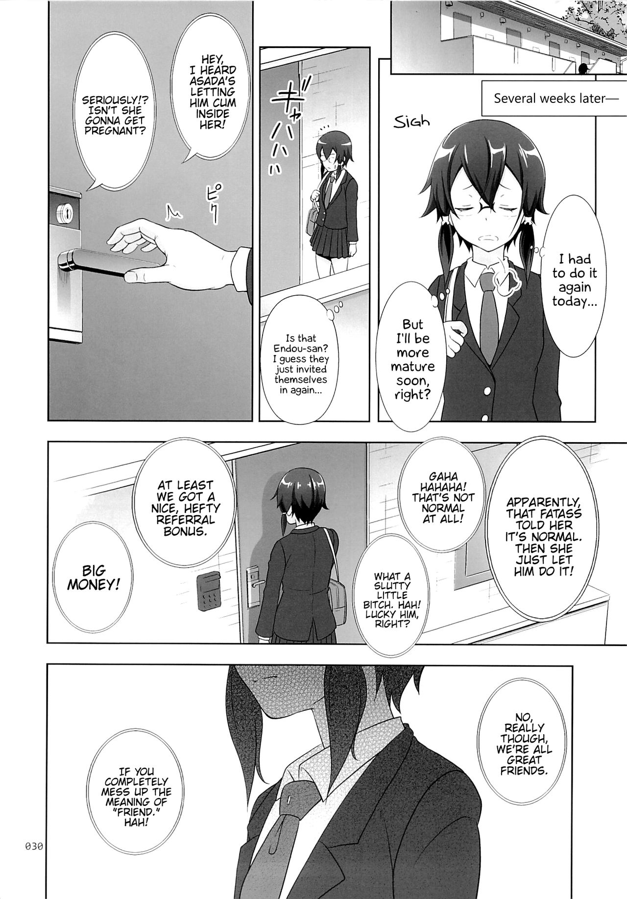 (C86) [暗中模索 (まるころんど)] 詩乃ちゃんの薄々な援交日記 (ソードアート・オンライン) [英訳]