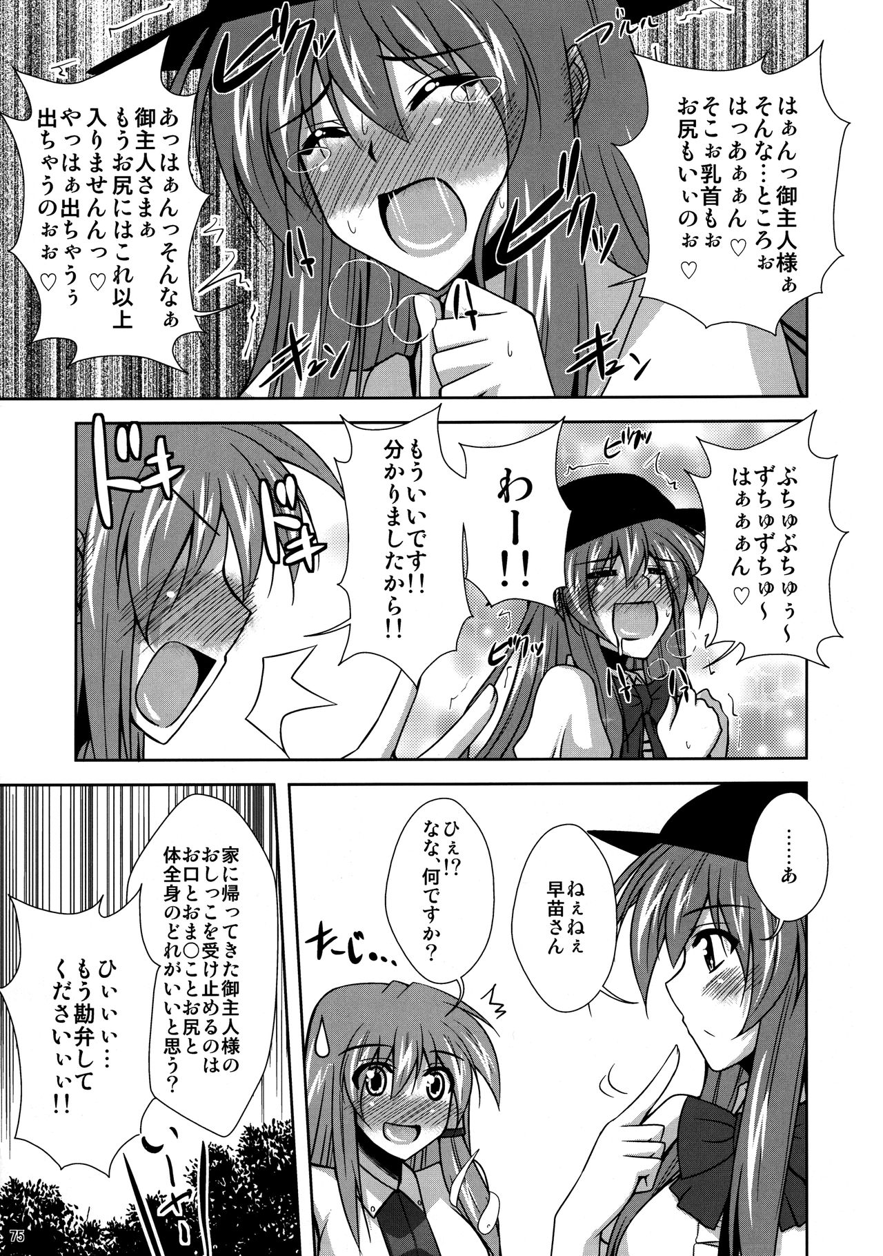 (C76) [何処までも蒼い空に浮かぶ肉。 (肉そうきゅー。)] 妄想有頂天総集編+おまけ妄想 (東方Project)