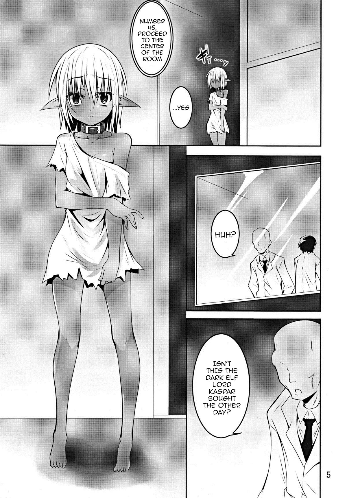 (C89) [夜の勉強会 (ふみひろ)] DARK ELF BREAKING [英訳]