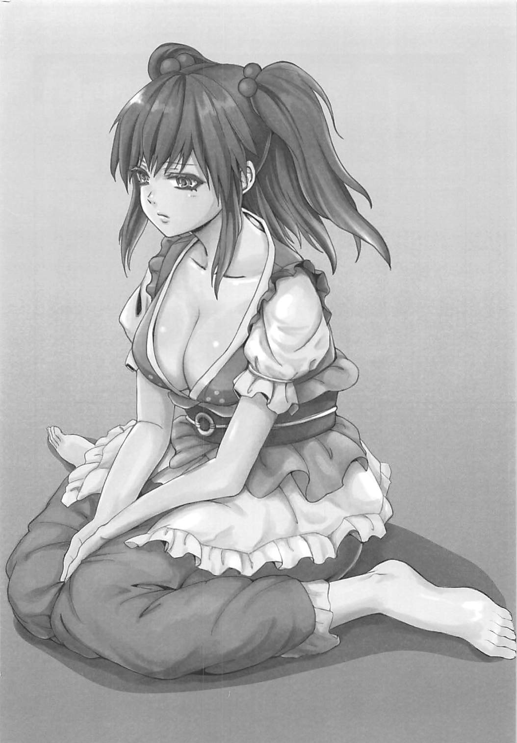 (例大祭14) [Studio P.M.Y (ミカリン)] 小町さんのやわらかオッパイ (東方Project) [中国翻訳]