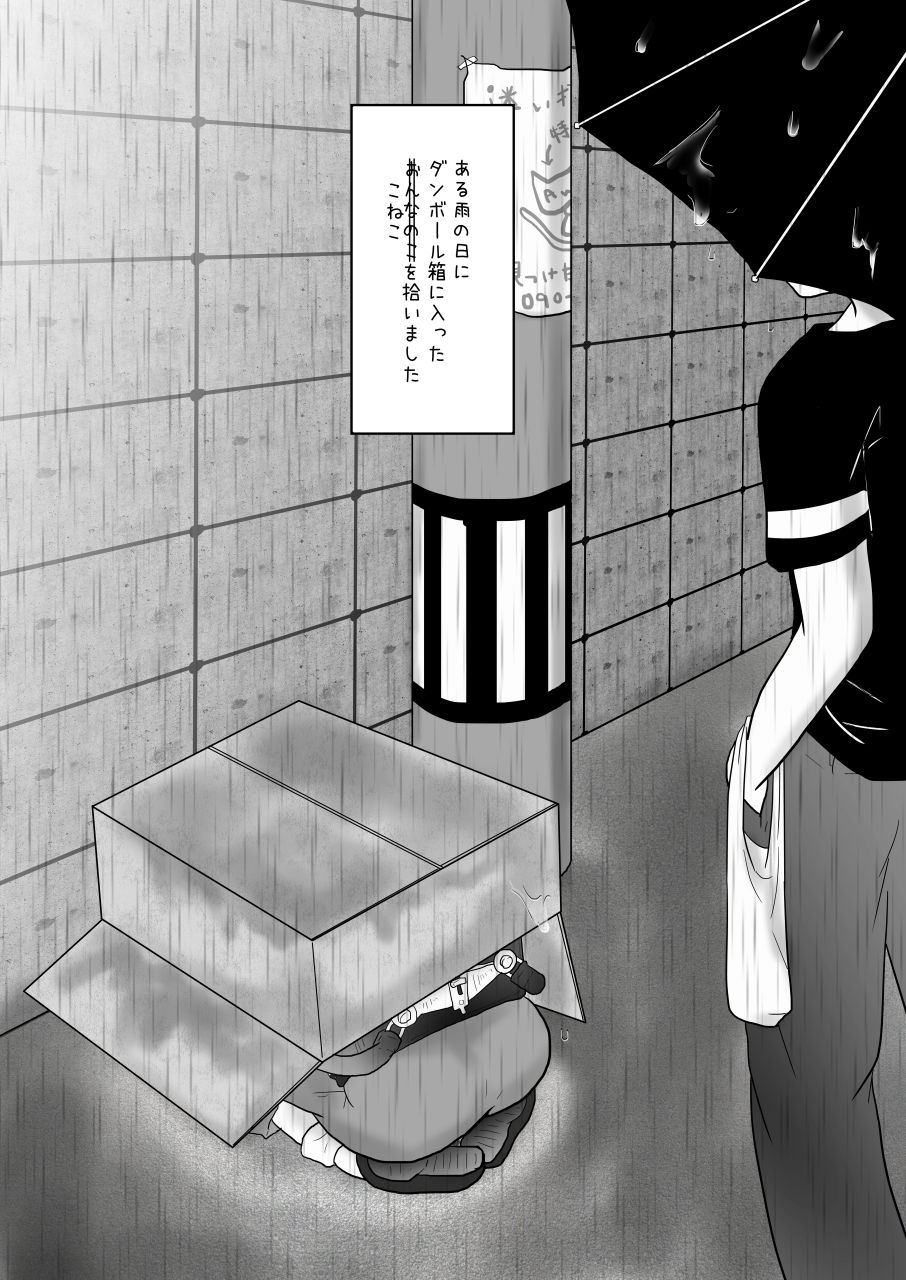 [電脳ちょこれーと (AwA)] 黒ムツさんと捨てネコちゃん [DL版]