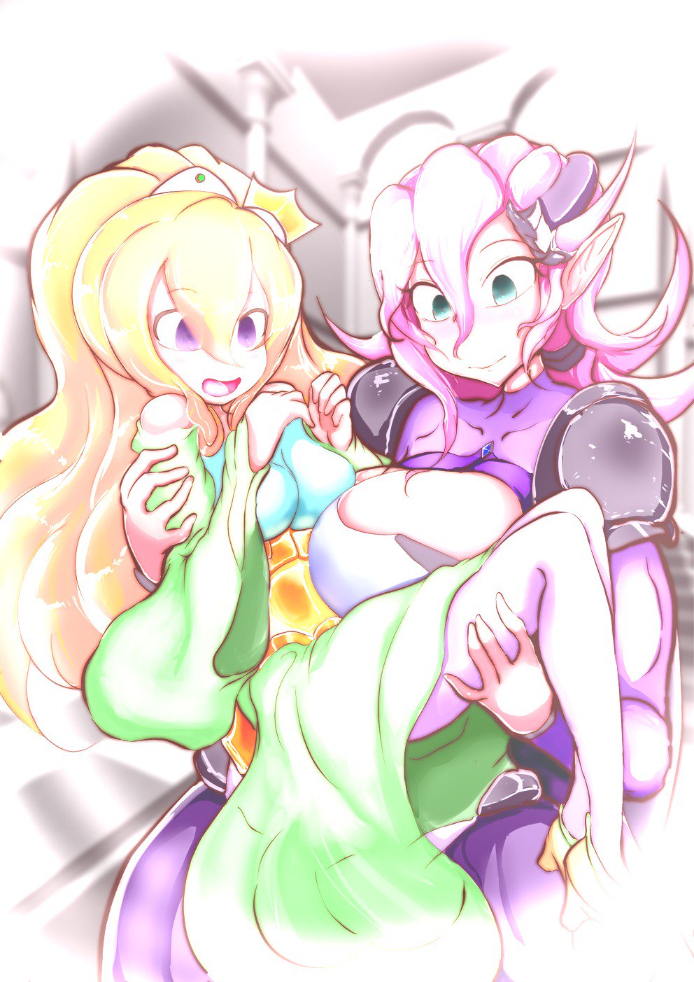 ふたなりプリネクスとふたなり騎士マラ-生まれ変わった