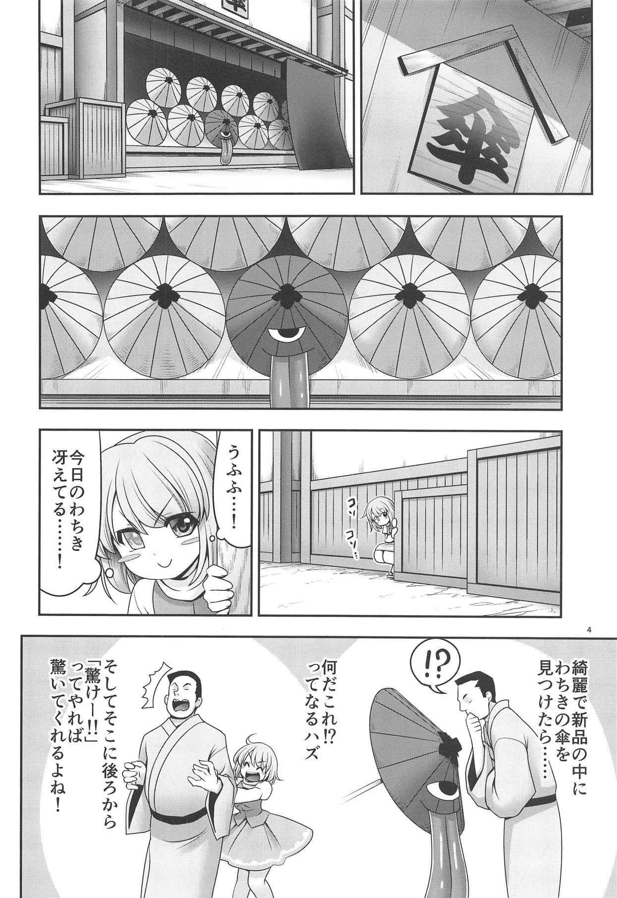 笠のオテイレ