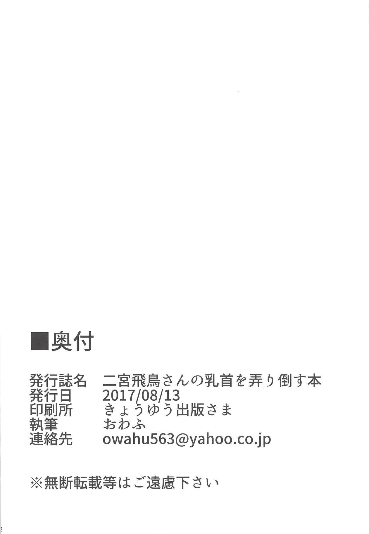 二宮あすかさんのちくびをいじりたおす本