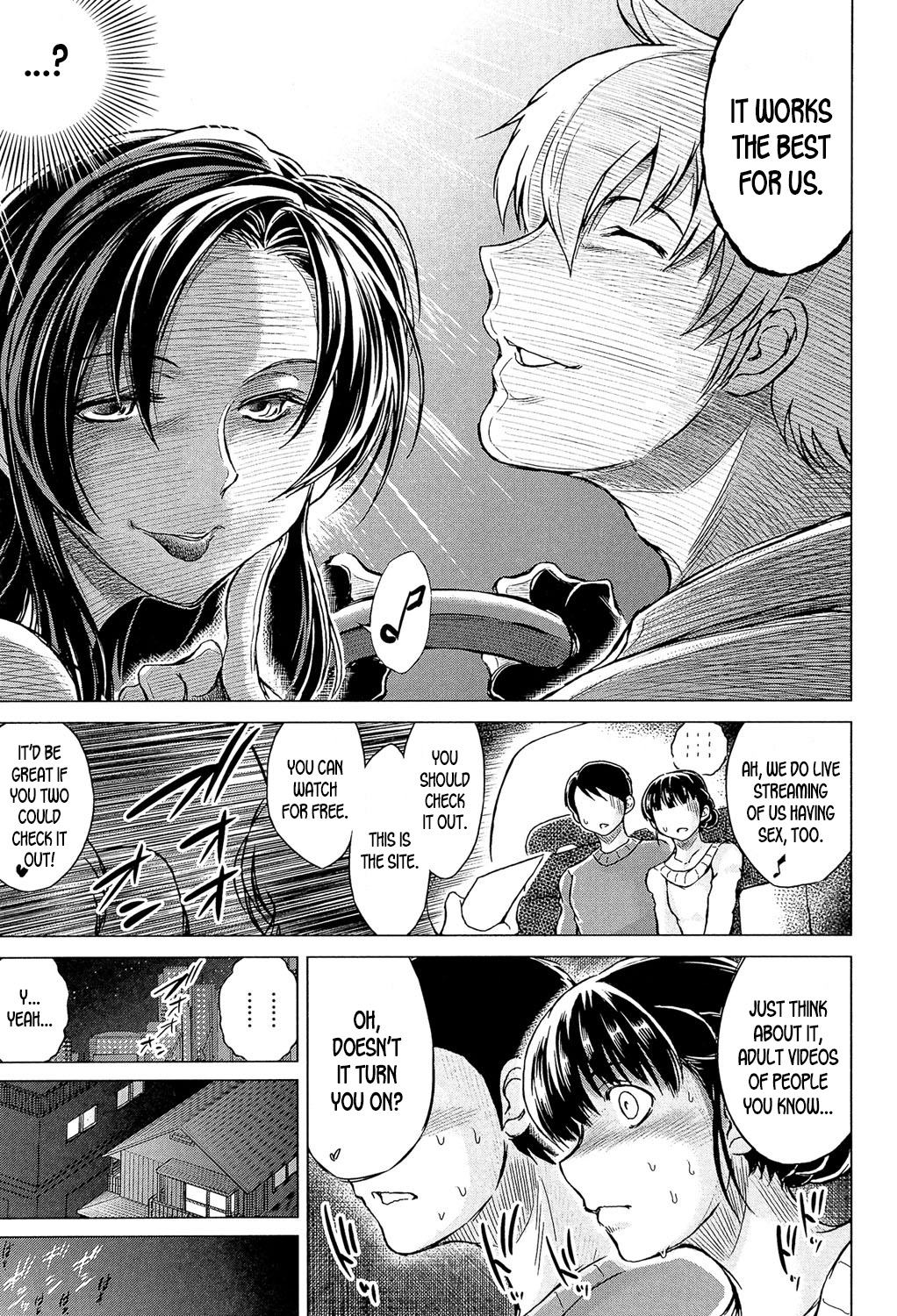 [龍河しん] 痴人のビデオ〈第3話・前編〉 (寝撮られ妻～夫の知らない痴態～) [英訳] [DL版]