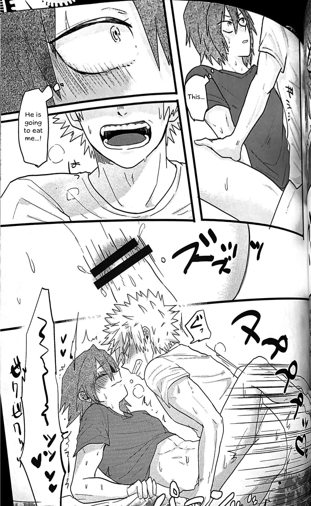 (どうやら出番のようだ!8) [ZAZA (N)] ハートに火をつけて! (僕のヒーローアカデミア) [英訳]