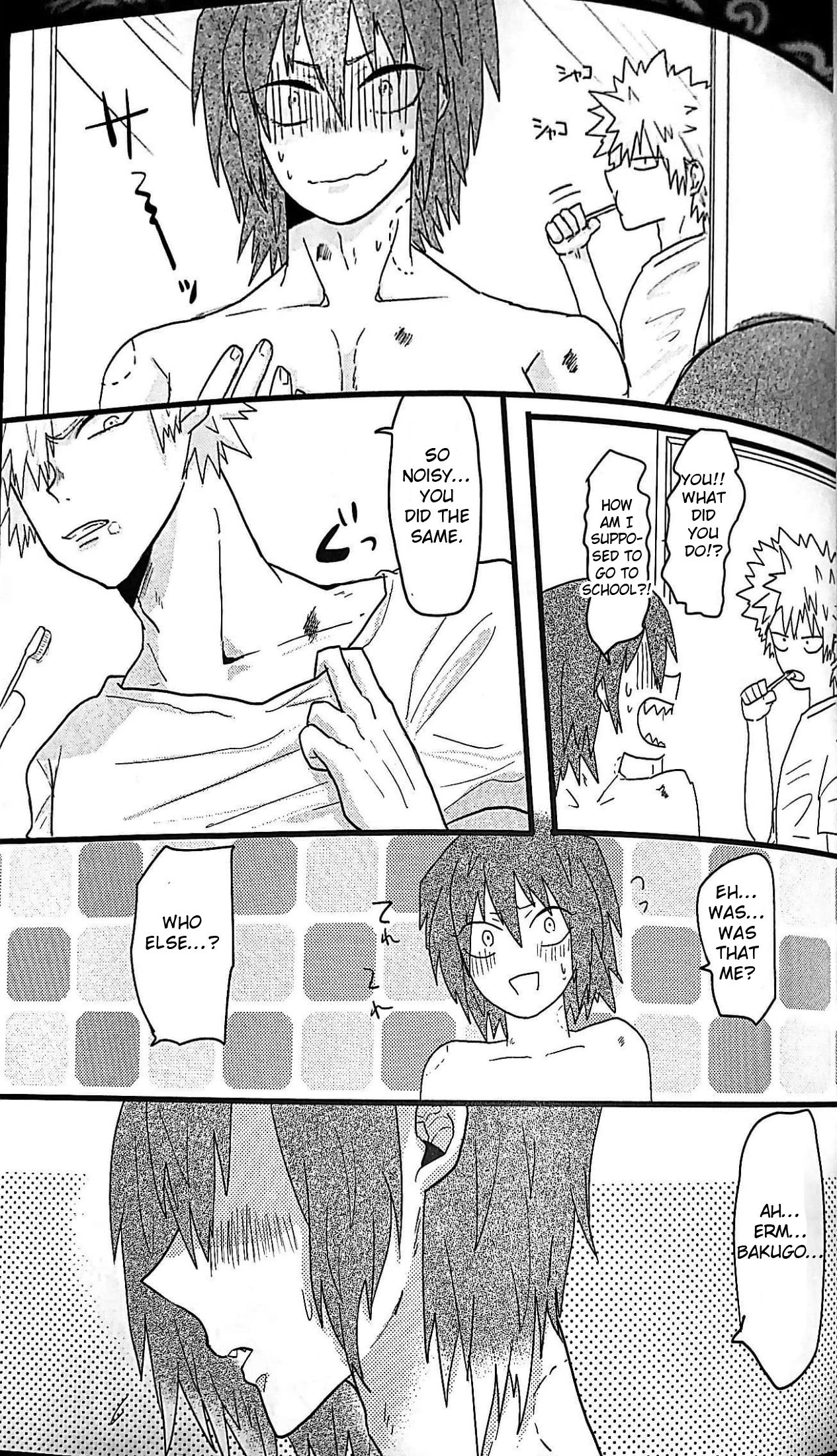 (どうやら出番のようだ!8) [ZAZA (N)] ハートに火をつけて! (僕のヒーローアカデミア) [英訳]
