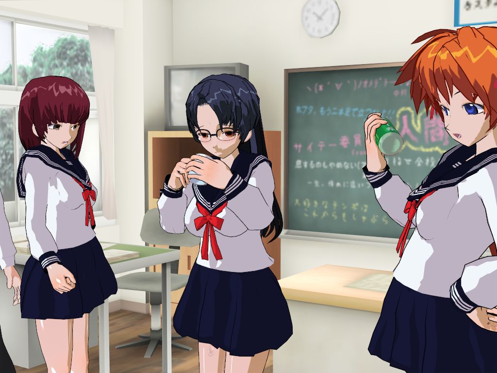 [黒水晶 (一枚の銀貨)] 委員長はクラスで虐められています ～人間お別れ会～