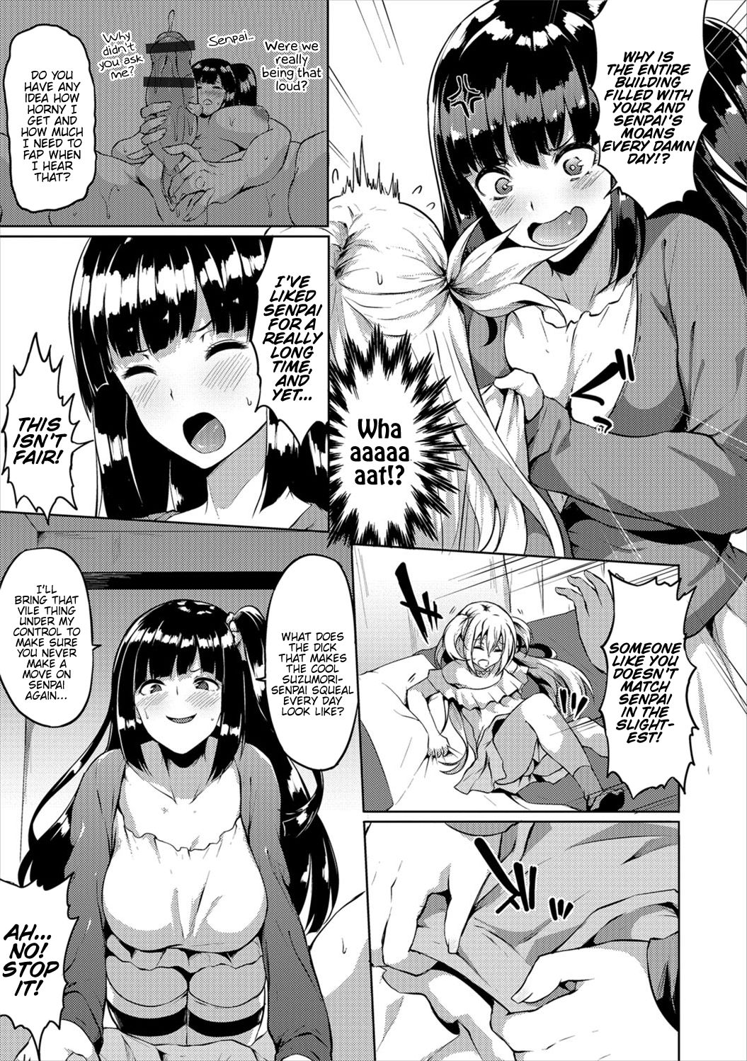 [春日まゆ] ふたなり荘のおとこのこ 2 (ふたなりフレンズ! 02) [英訳]