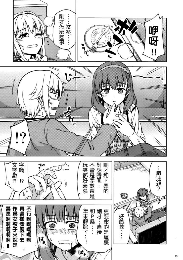 まゆさん、それは僕のゆびですよ！