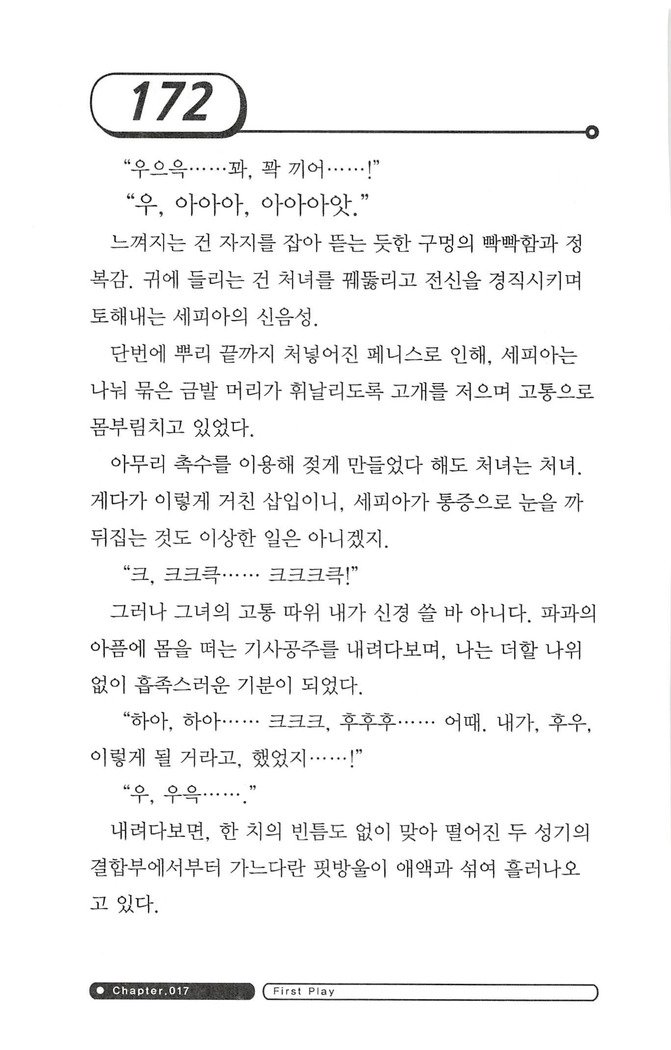 최면게임 - 타락하는 공주기사