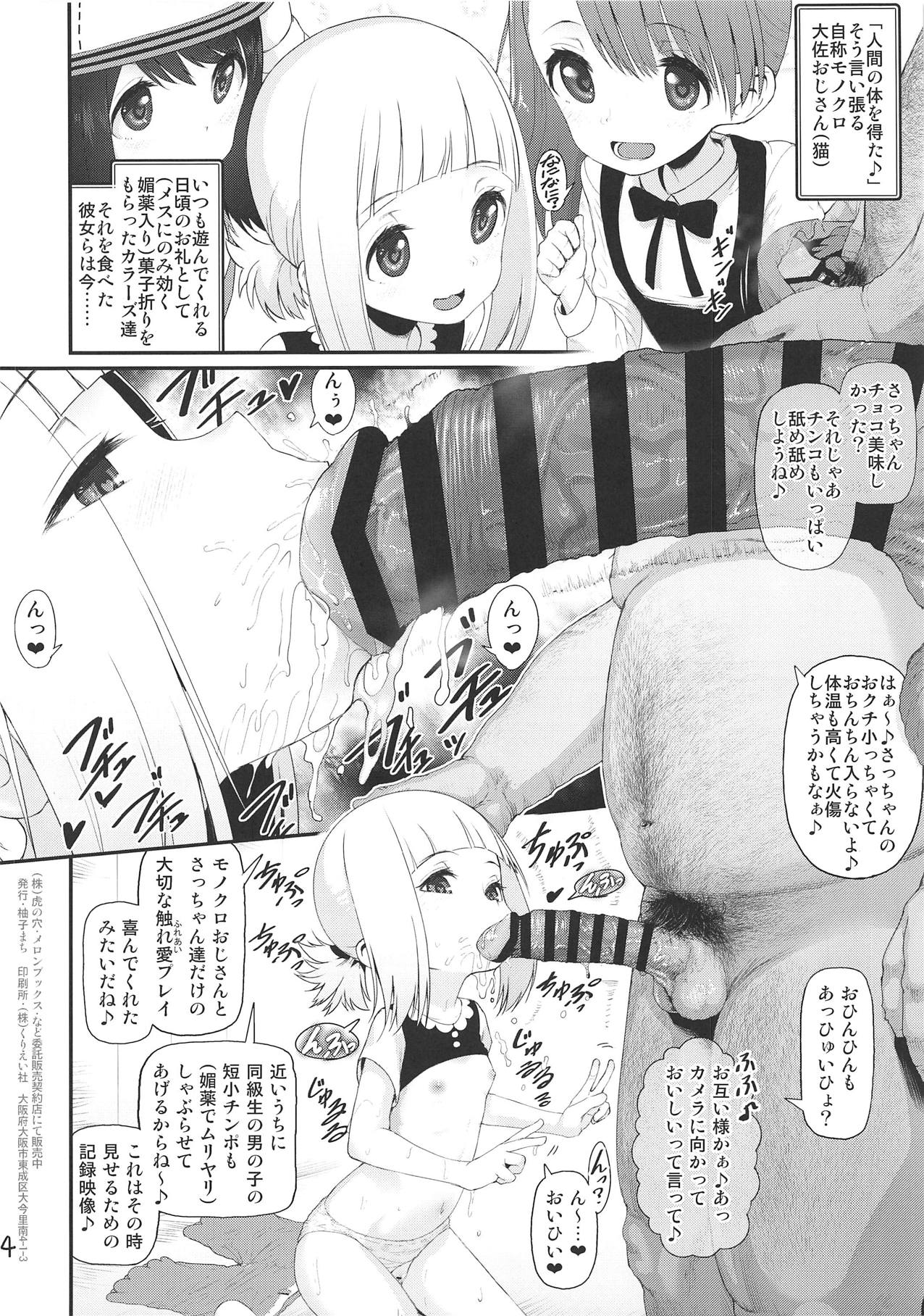 (C95) [E-lse (柚子まち)] さっちゃん結衣ちゃん琴葉ちゃんと媚薬で仲良くなる本 (三ツ星カラーズ)