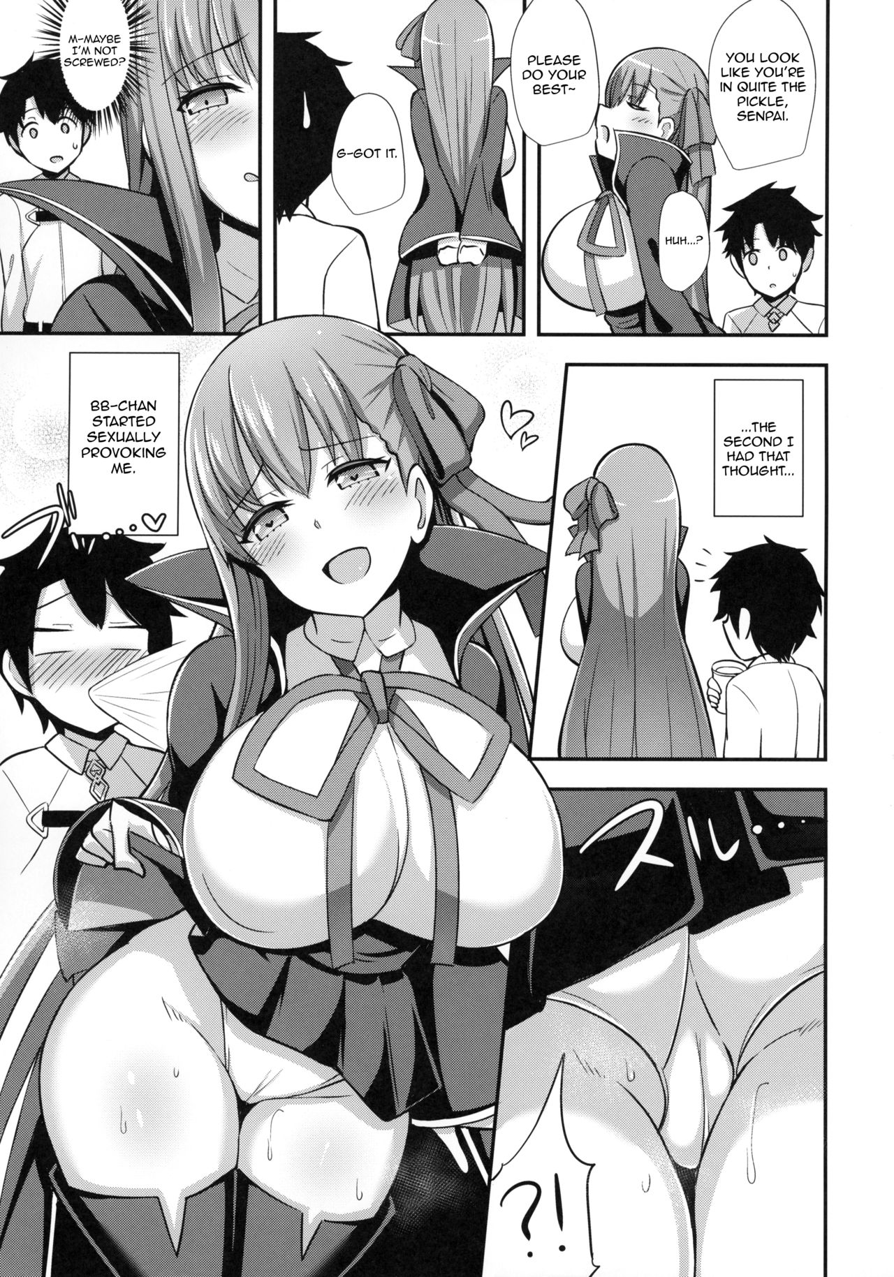 (C95) [Starmine18 (HANABi)] BBお姉ちゃんとお射精タイム♥ (Fate/Grand Order) [英訳]