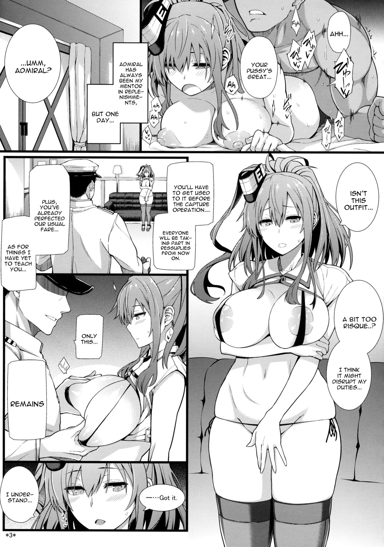 (COMIC1☆11) [モンモー牧場 (ウーロン・レイ)] サラはみんなのお嫁さん (艦隊これくしょん -艦これ-) [英訳]