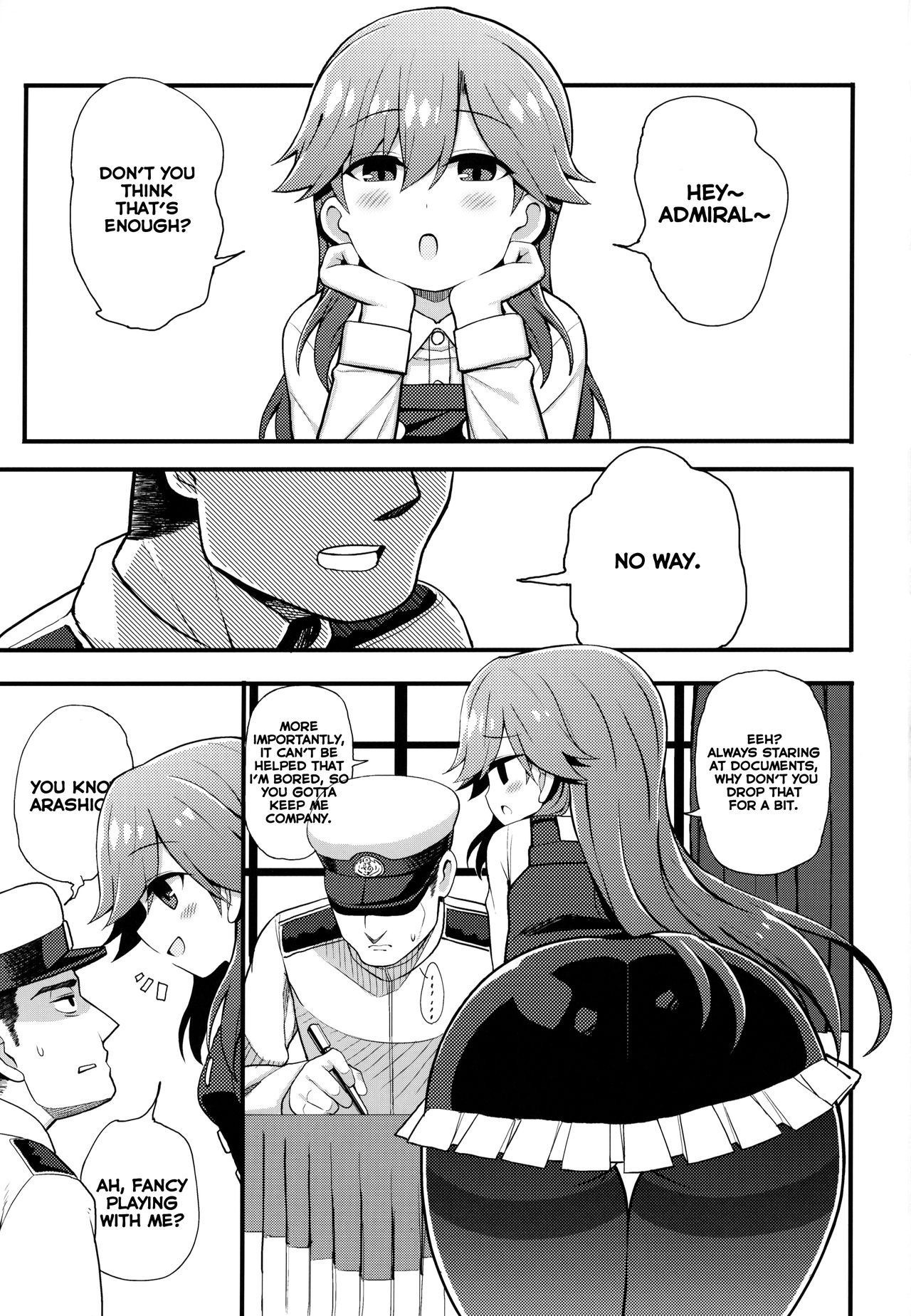 (C95) [虎小屋敷 (リチョウ)] そんな挑発に誰がうおおおおッッッ!! (艦隊これくしょん -艦これ-) [英訳]