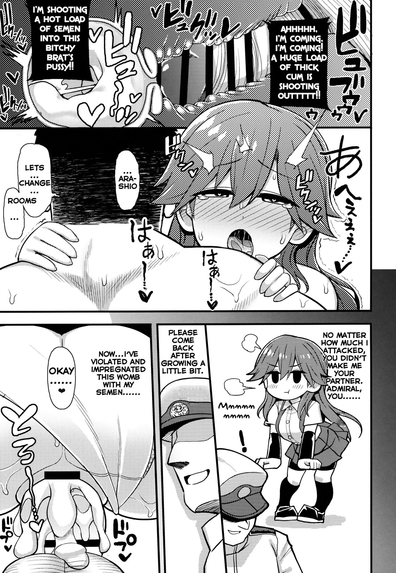 (C95) [虎小屋敷 (リチョウ)] そんな挑発に誰がうおおおおッッッ!! (艦隊これくしょん -艦これ-) [英訳]