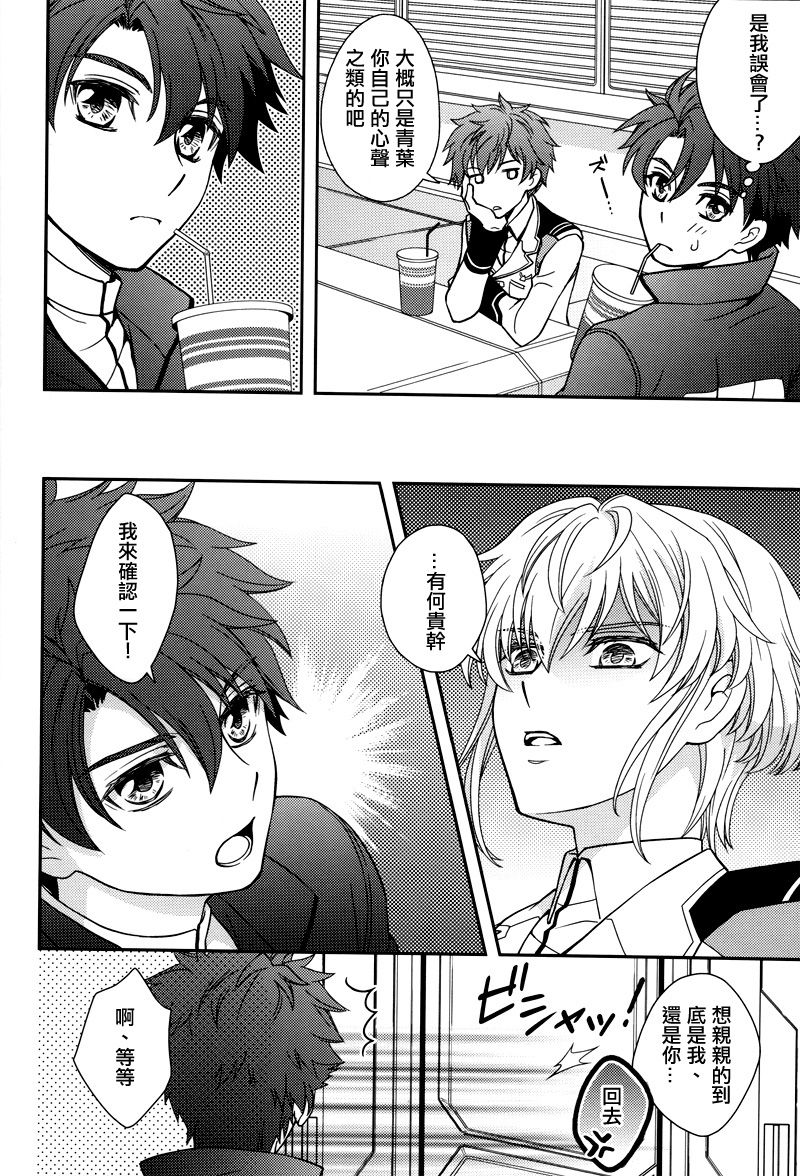 (C86) [東三国仮面 (斎藤まほ)] ナイスばカップリング! (バディ・コンプレックス)[中国翻訳]