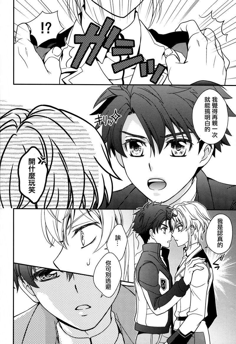 (C86) [東三国仮面 (斎藤まほ)] ナイスばカップリング! (バディ・コンプレックス)[中国翻訳]