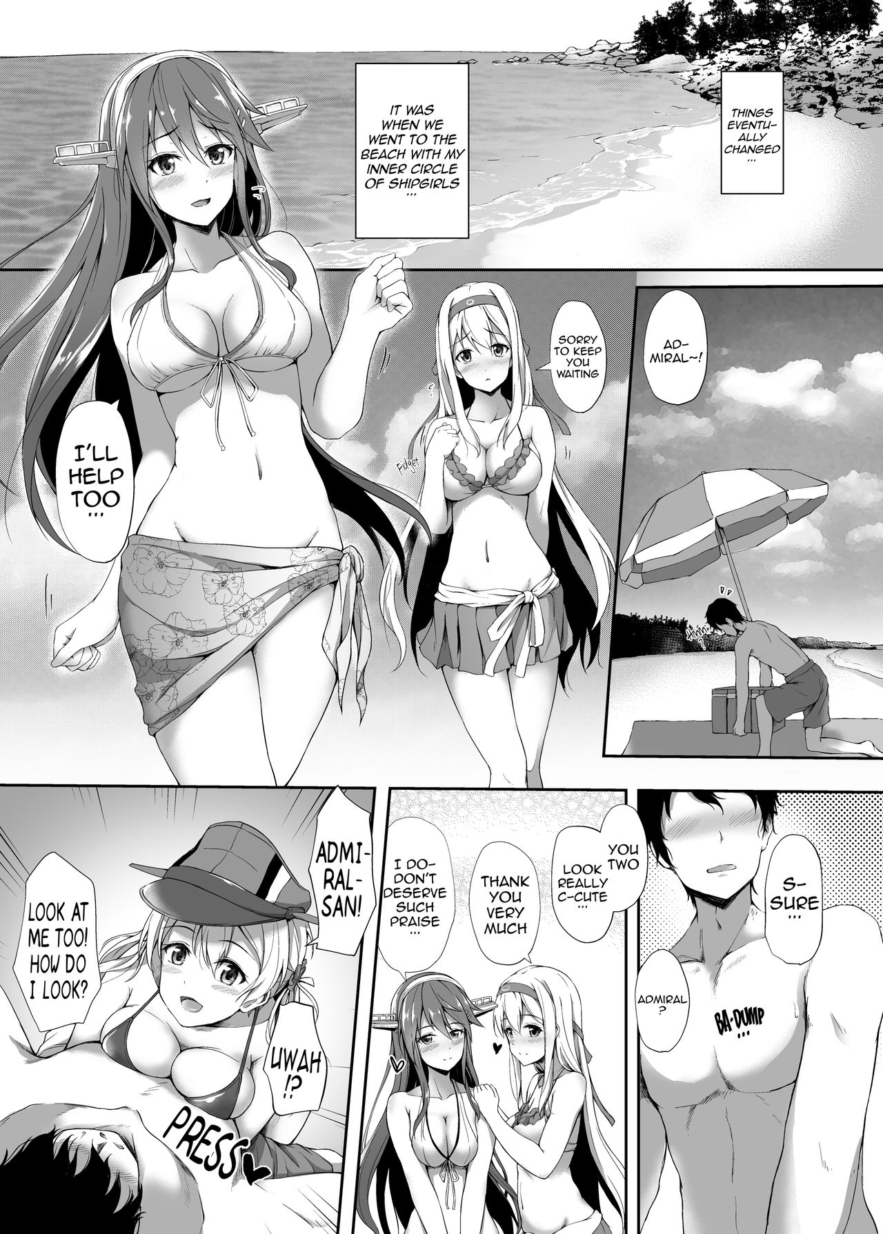 [ゆうさりつかた (淡夢)] 鈴谷と夏LOVE VACATION (艦隊これくしょん -艦これ-) [英訳] [無修正] [DL版]