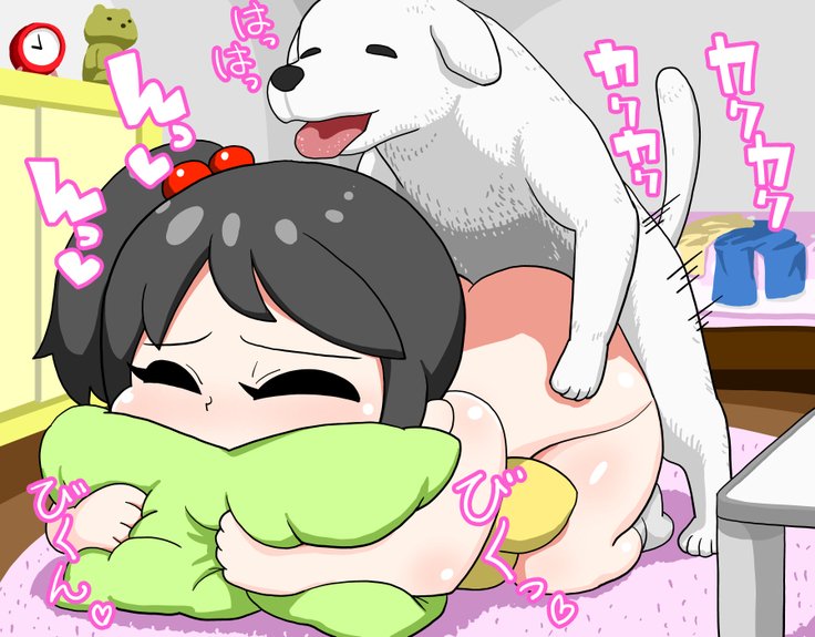 変形後背位イラスト