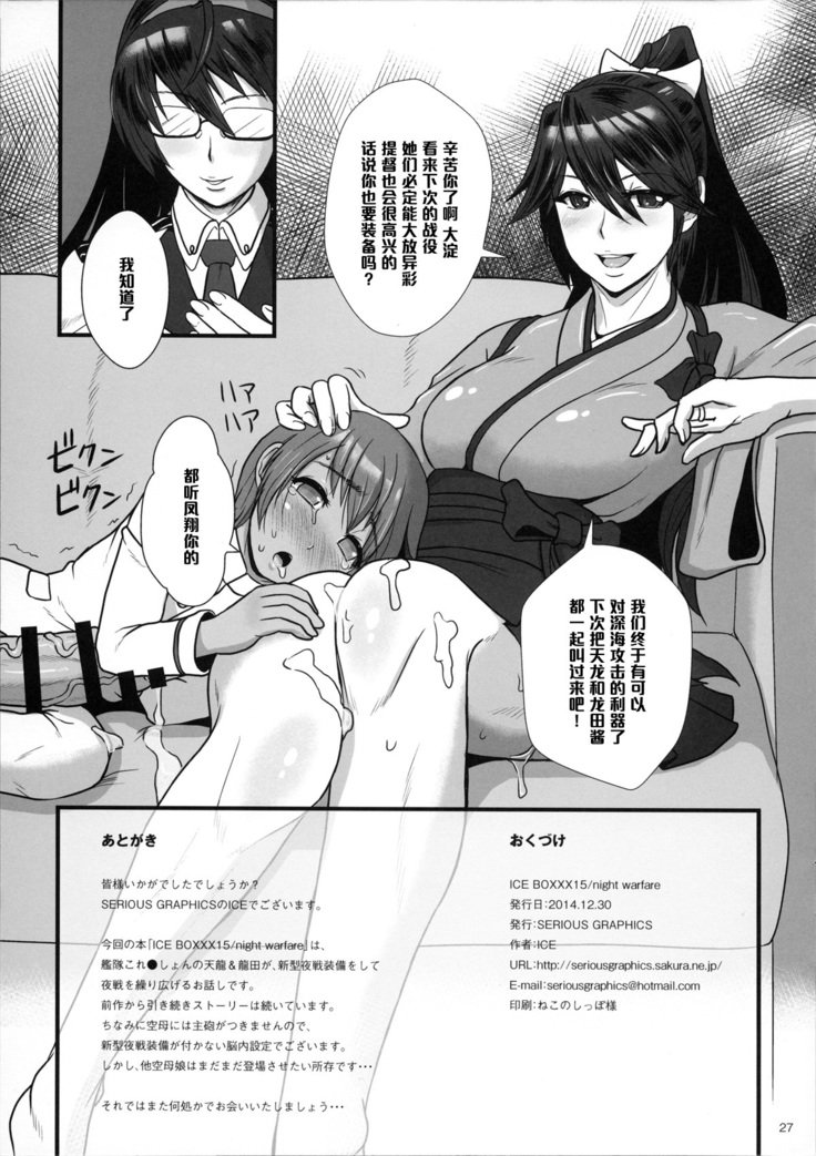 ICE BOXXX 15改双-夜の戦争-（中国語）