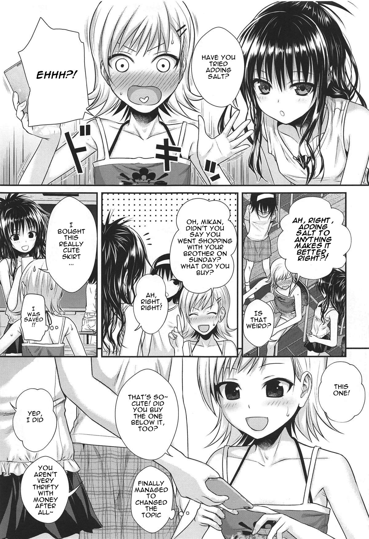[40010壱号 (40010試作型)] オシエテ!ミカンセンパイッ (To LOVEる -とらぶる-) [英訳] [2019年1月21日]