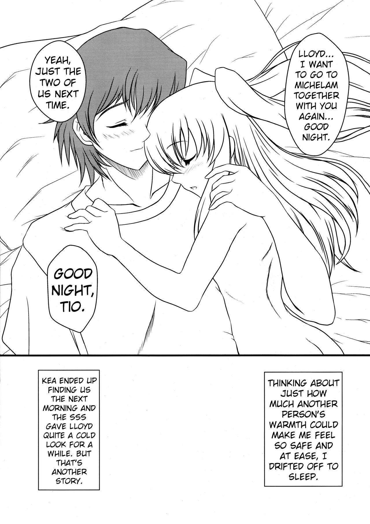 (C79) [まめやまんげつ堂 (もちづきかずと)] No Cold Heart ~Tio Plato~ (英雄伝説 零の軌跡) [英訳]