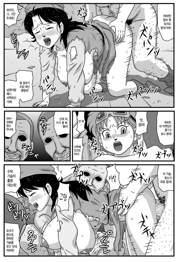 その母と娘が泥棒ギャングの性交人形だったら