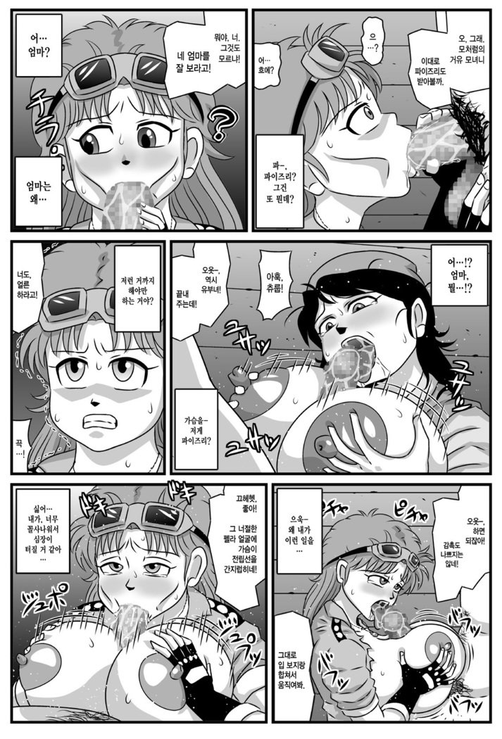 その母と娘が泥棒ギャングの性交人形だったら