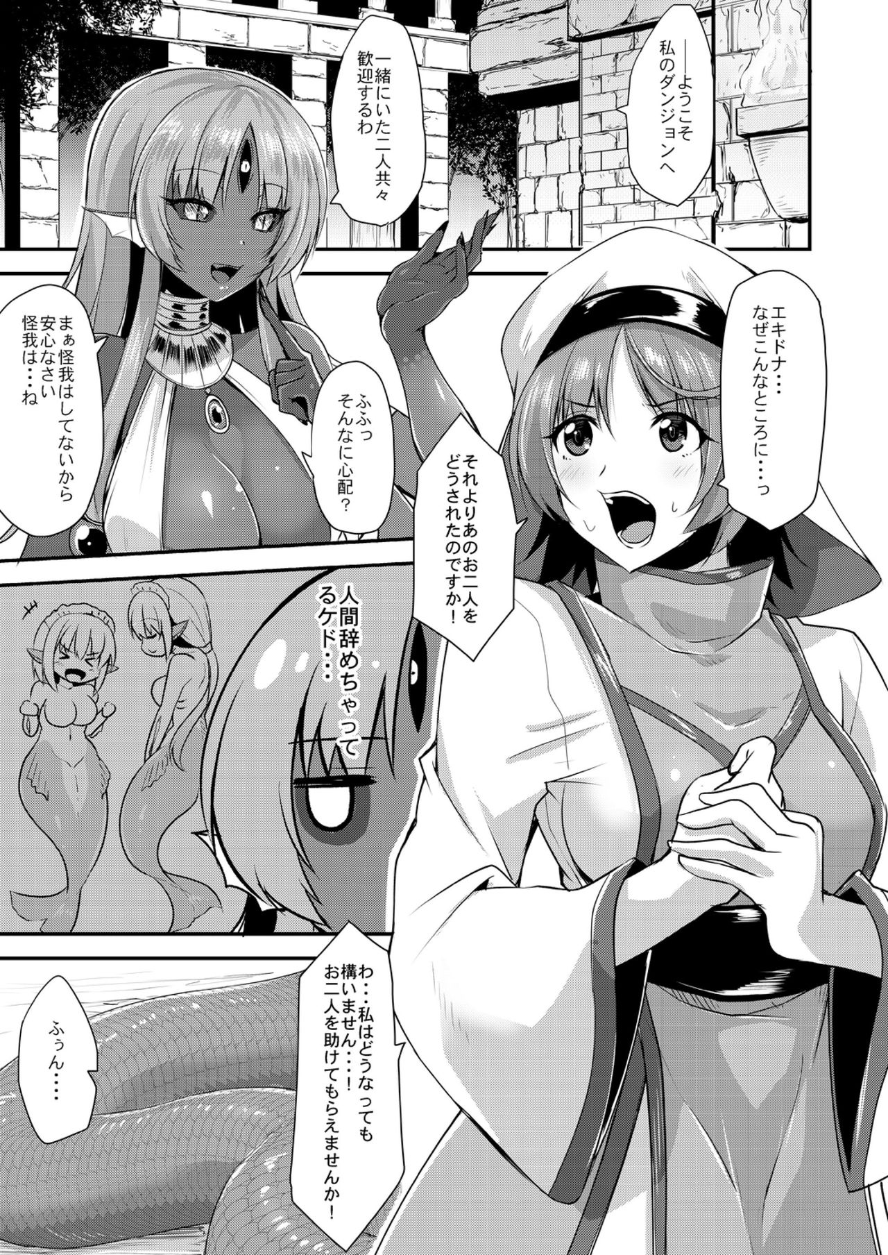 [霧咲白狐] エキドナ様のひまつぶし 第六層目