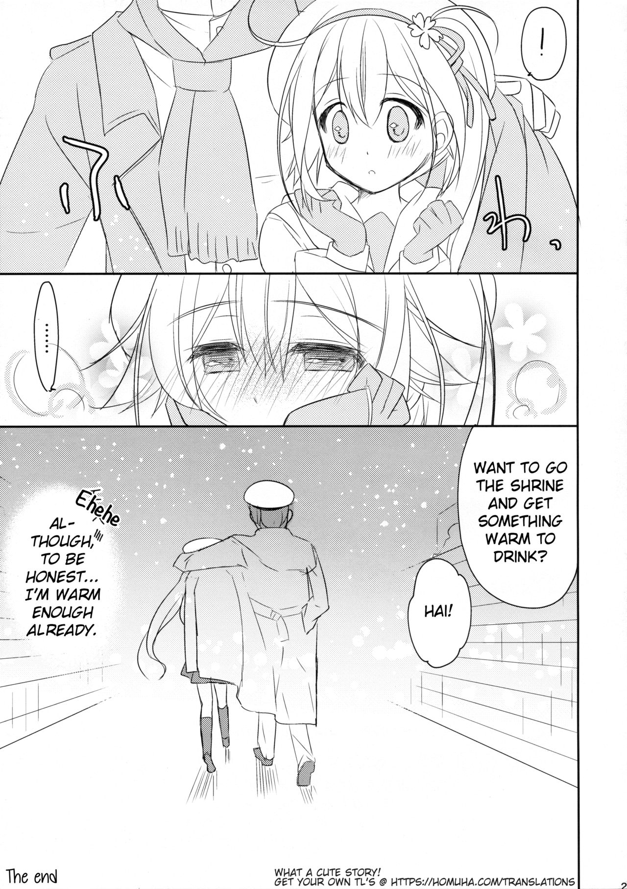 (C89) [Apple Water (りんご水)] 司令官、お背中お流しいたします、はいっ。 (艦隊これくしょん -艦これ-) [英訳]