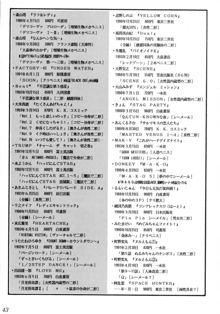 セラフィタVol.0 セラフィタVol.0