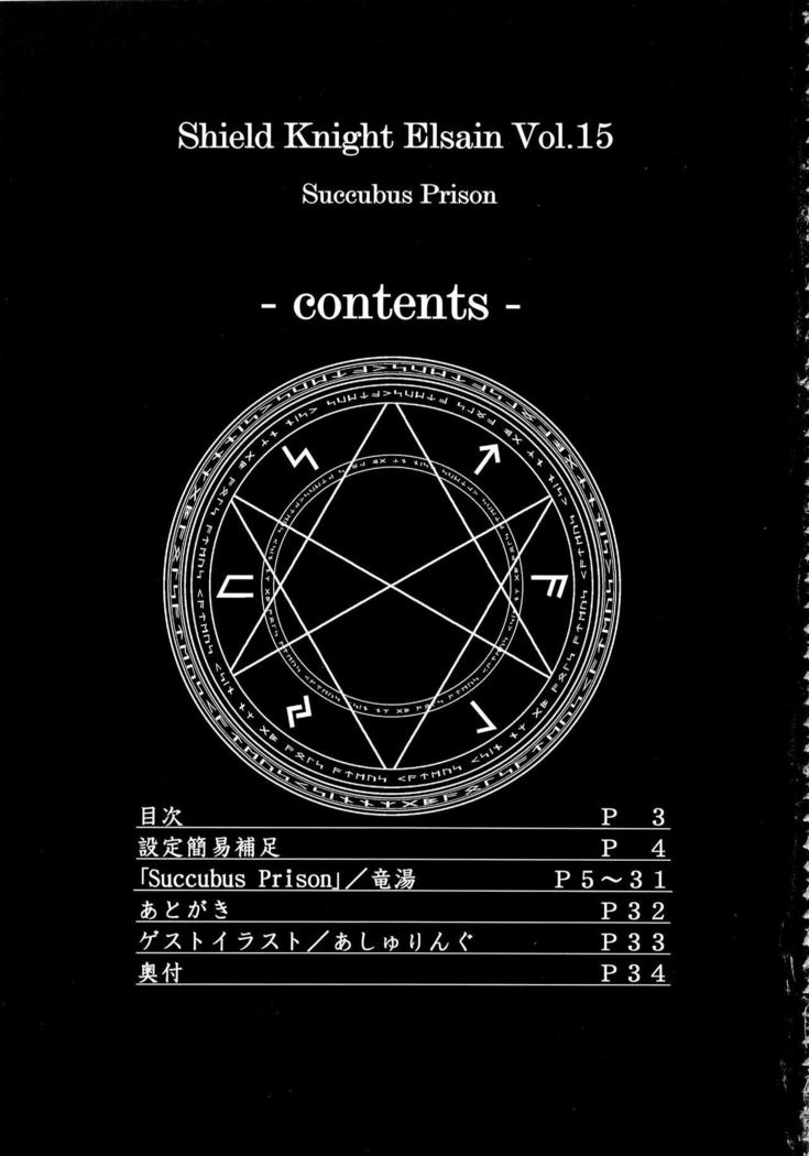 シールドナイトエルザインVol。 15サキュバス刑務所SMDC-翻訳]