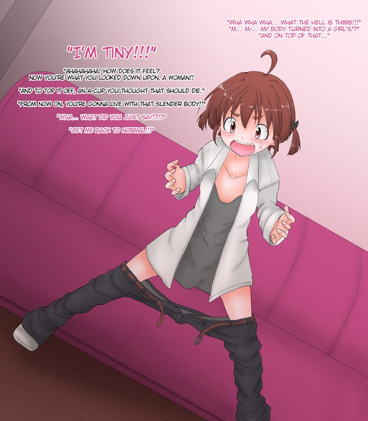 Nyotaika Chippai 5-toushin-Rape Ma ga Nyotaika Sarete Okasaremakuru CG Shuu Nyotaika Chippai 5-toushin-Rape Ma ga Nyotaika Sarete Okasaremakuru CG Shuu