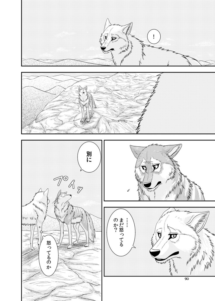 オオカミの群れ