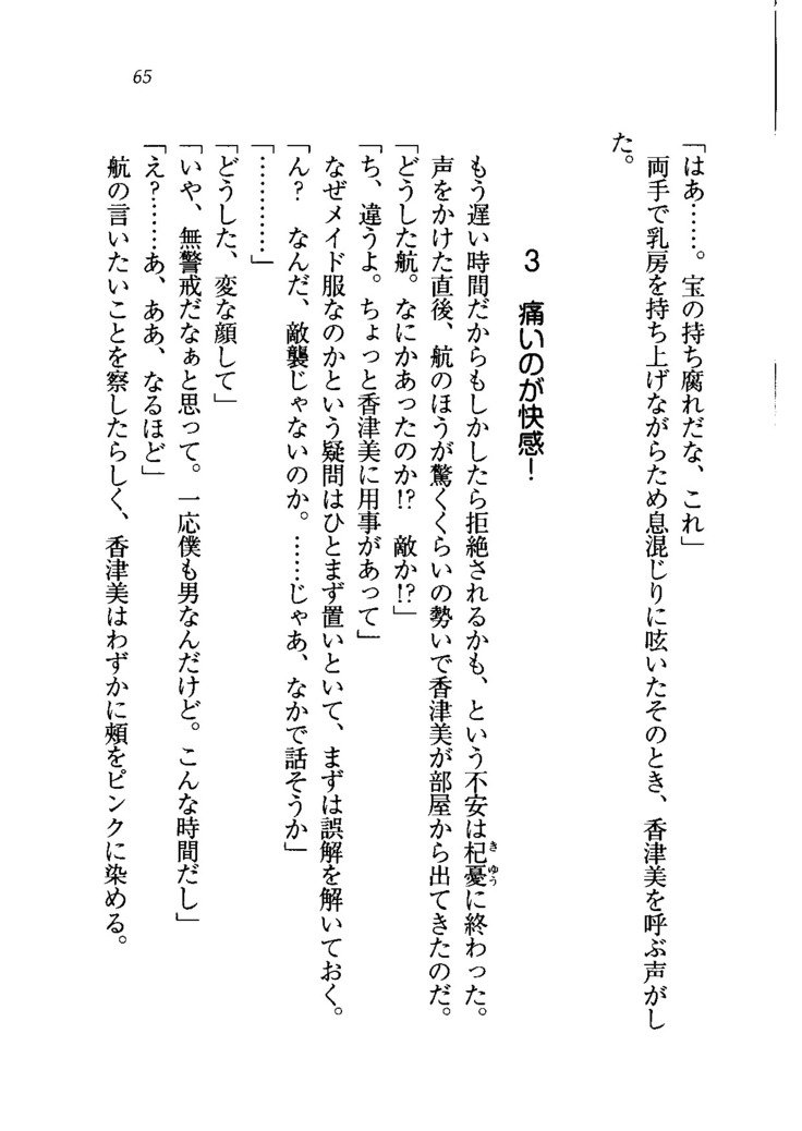 トリプル押しかけメイド妻