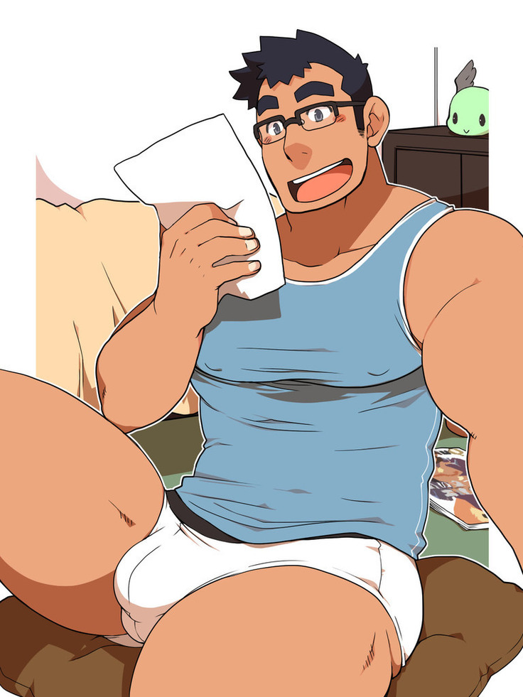 日本語] 眼鏡男子盛。