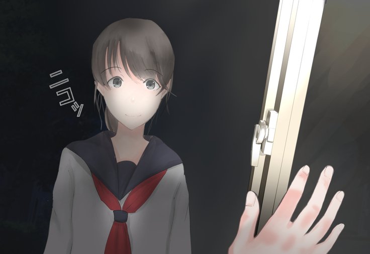 少女がねねきにのとられて..