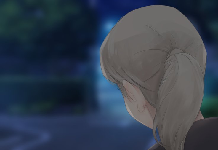 少女がねねきにのとられて..