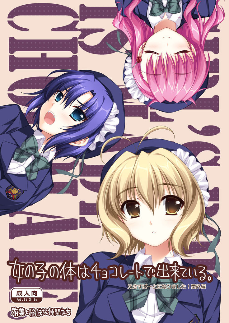 おんなのこのからだはチョコレートでデキテイル。エキスパートになりたした!バンガイヘン おんなのこのからだはチョコレートでデキテイル。エキスパートになりたした!バンガイヘン