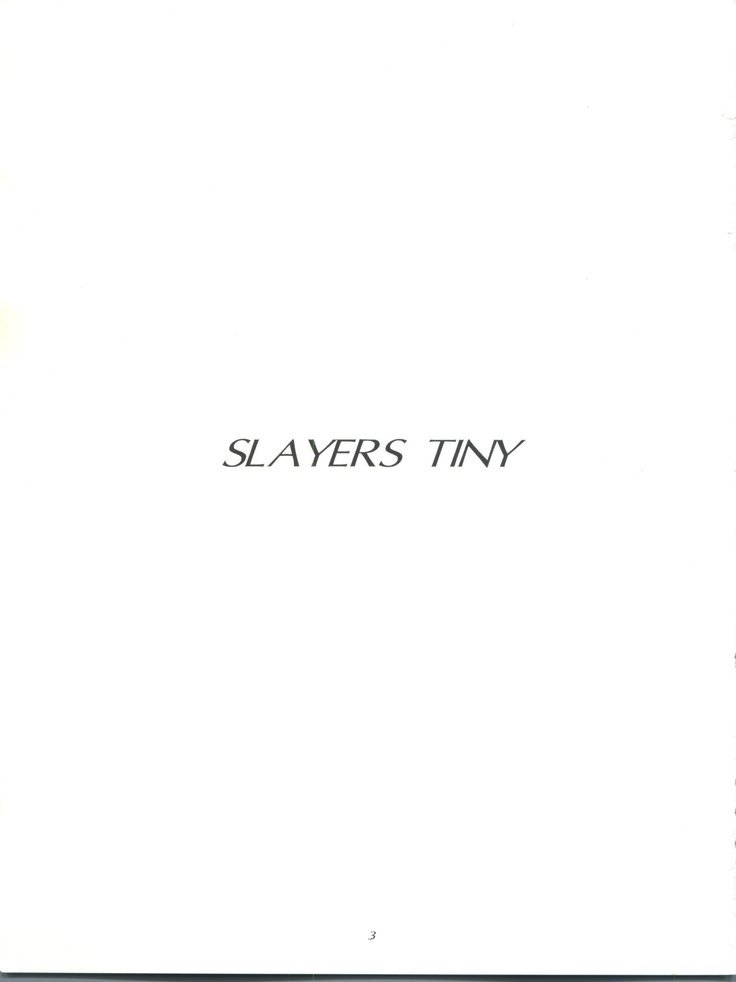 スレイヤーズタイニー スレイヤーズタイニー