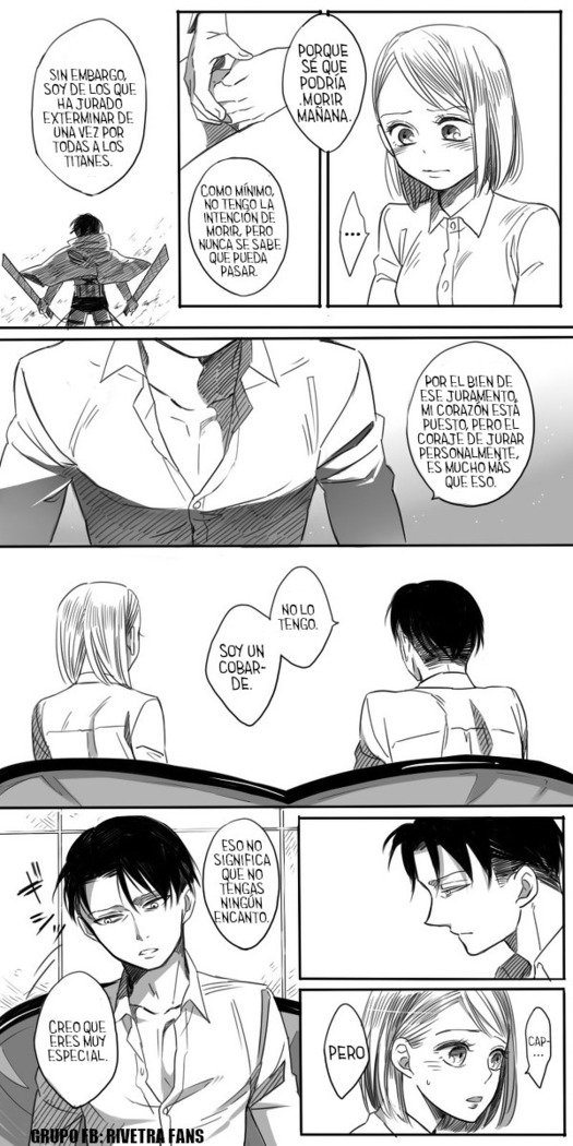 Rivetra DoujinshiLevixPetraEspañol