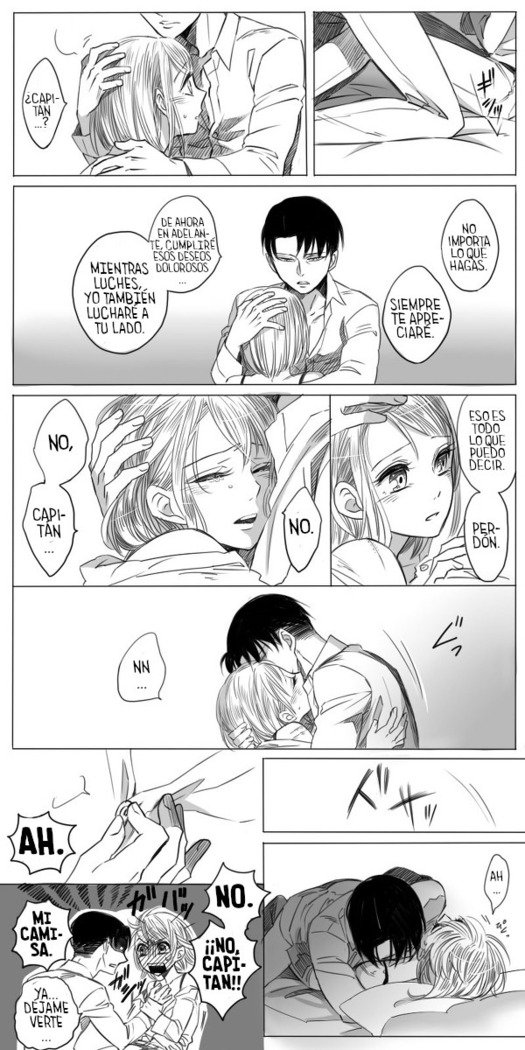 Rivetra DoujinshiLevixPetraEspañol