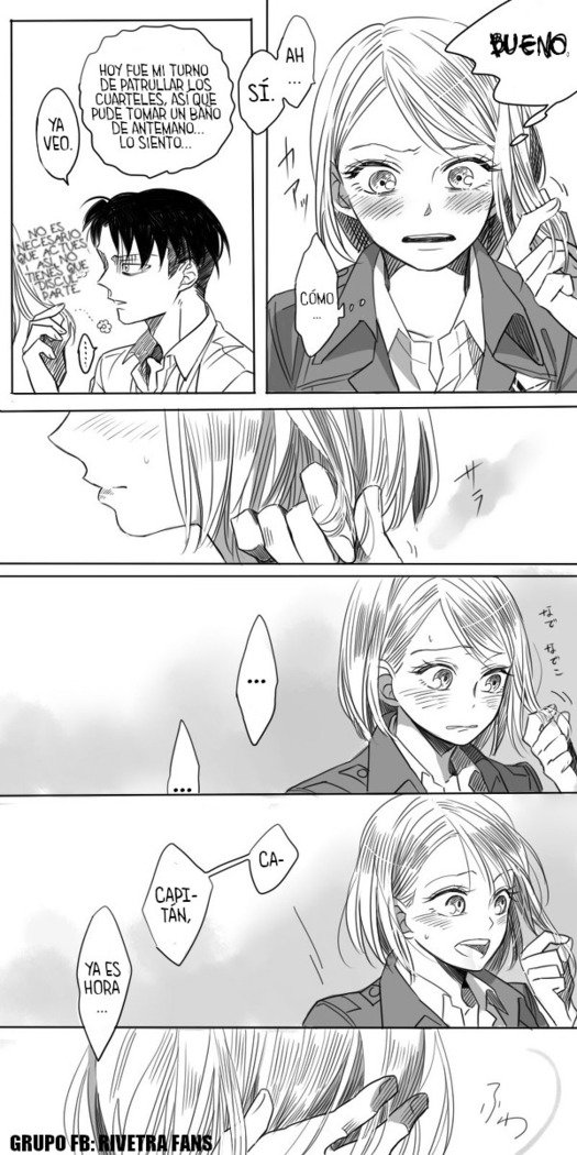 Rivetra DoujinshiLevixPetraEspañol