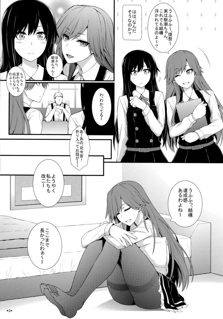 生活習慣は朝潮型