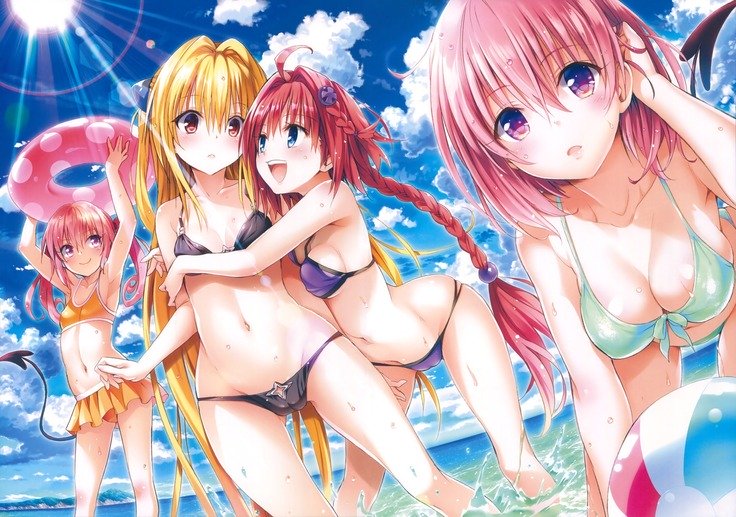 ToLOVEる-とらぶる-とらぶる-闇アートブックハーレムゴールド
