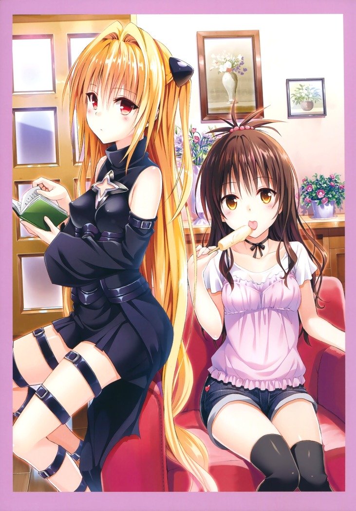 ToLOVEる-とらぶる-とらぶる-闇アートブックハーレムゴールド