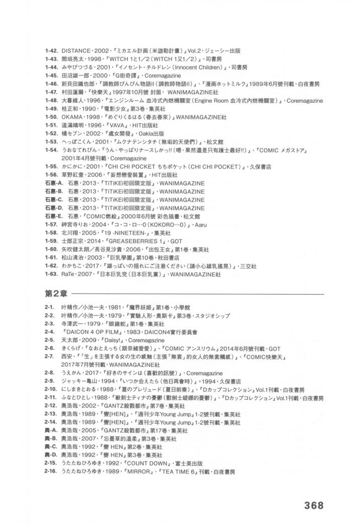 エロマンガヒョウゲン市|成人推畫表現史